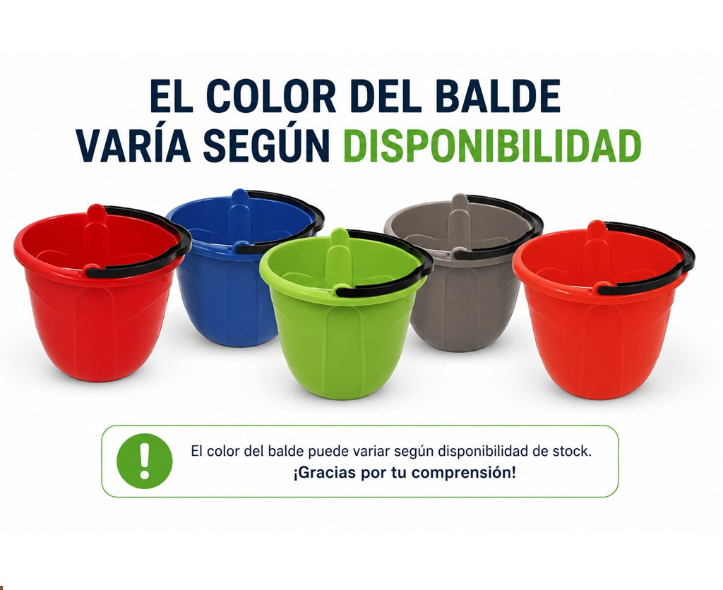 Balde Plástico 11 Lts