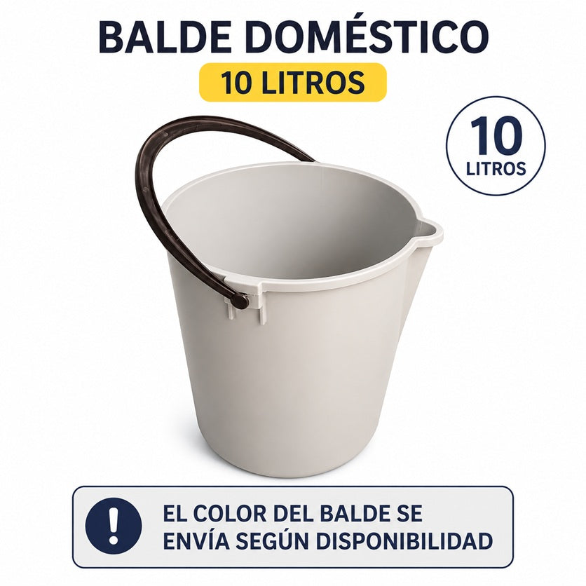 Balde 10 Lts Con Vertedor