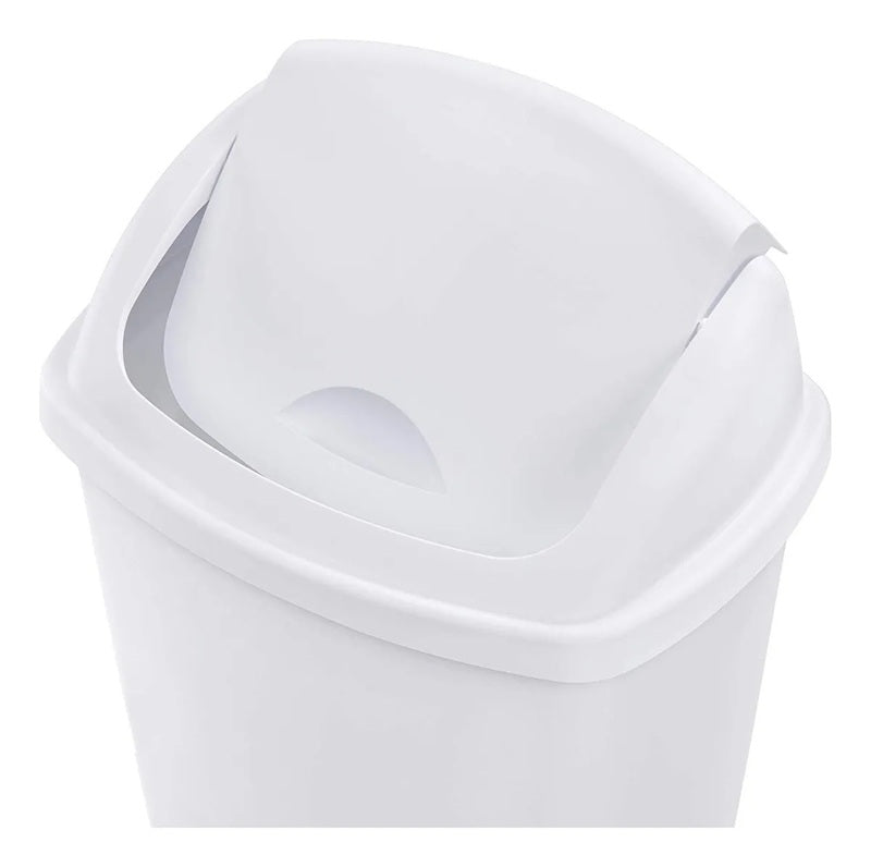Basurero Deluxe 30 Lts Con Tapa Vaiven