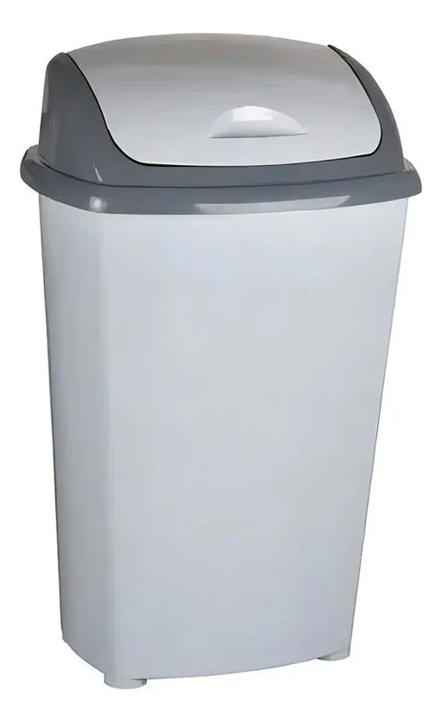 Basurero Deluxe 30 Lts Con Tapa Vaiven